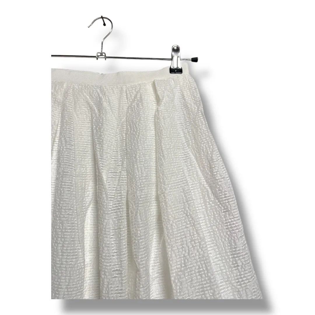 FOXEY NEW YORK ファクシーニューヨーク フレアスカート ミモレ丈 透け