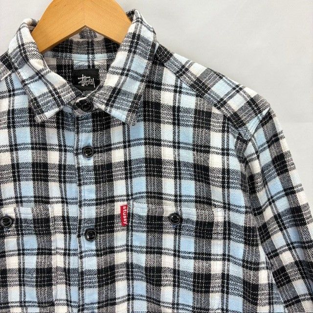 Stussy チェックネルシャツ サイズM 01
