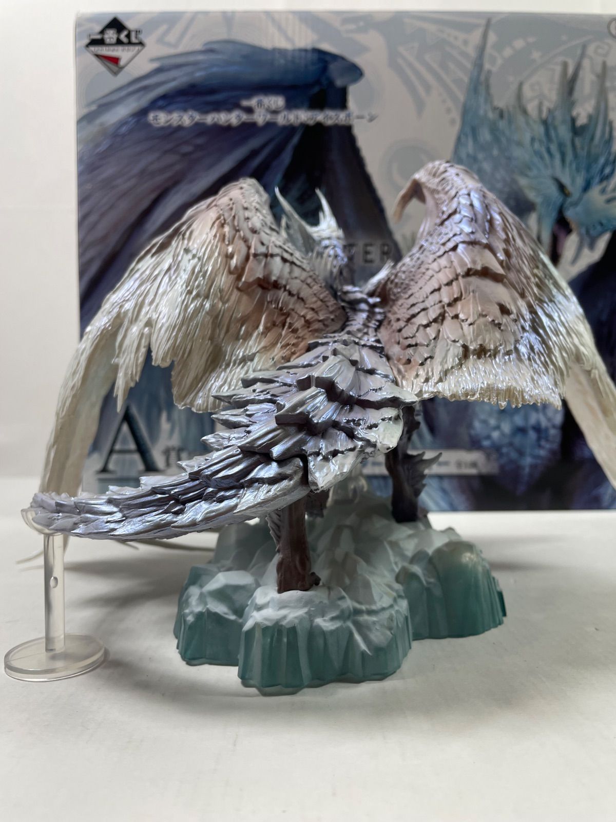 A2398・一番くじ イヴェルカーナ Monster Hunter A賞 フィギュア ※支台