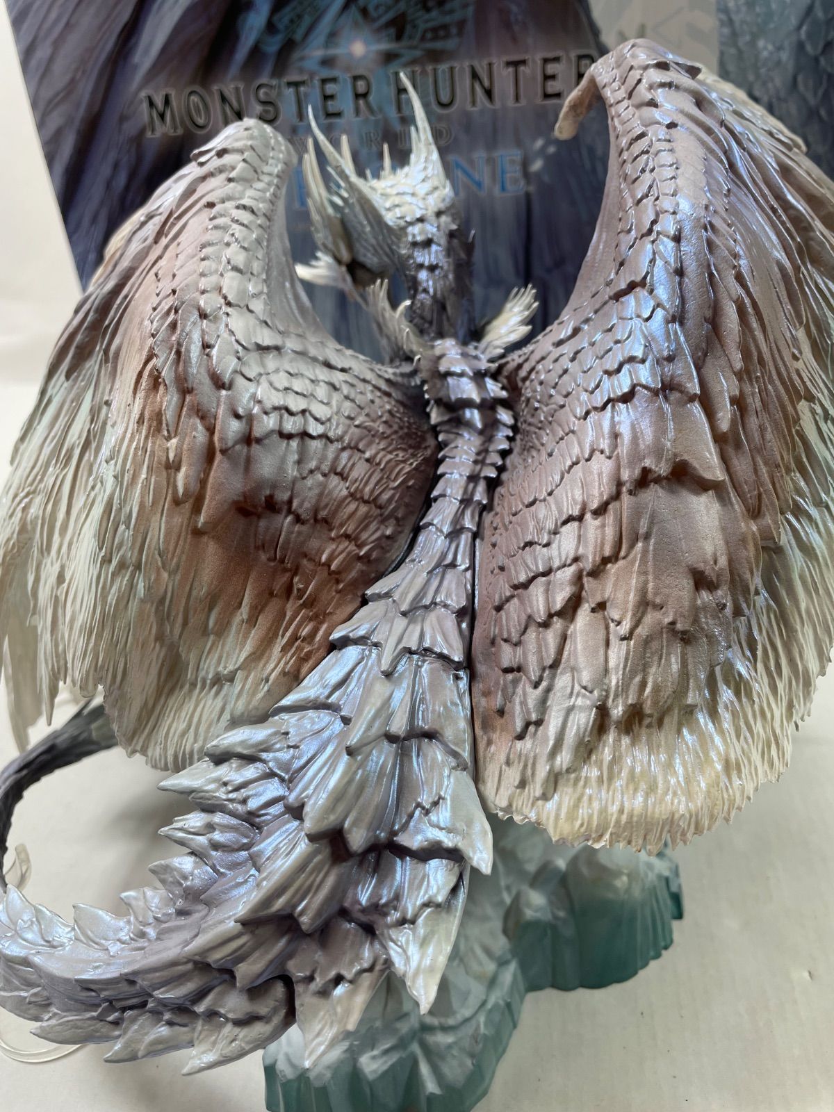 A2398・一番くじ イヴェルカーナ Monster Hunter A賞 フィギュア ※支台
