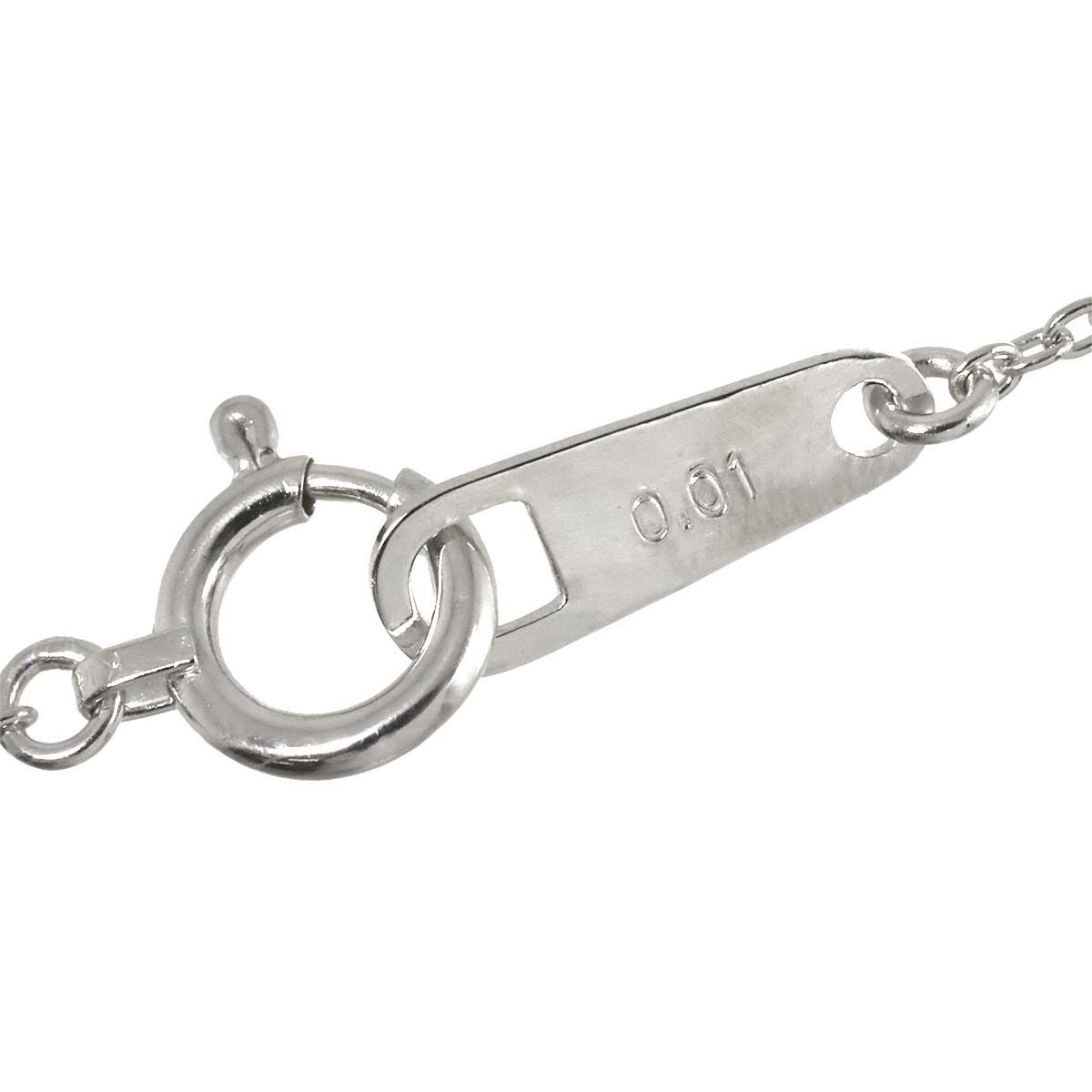 田崎真珠 K18 パールネックレス 40cm タサキ TASAKI アコヤ真珠 5.3mm ダイヤ 0.01ct ネックレス 40cm K18