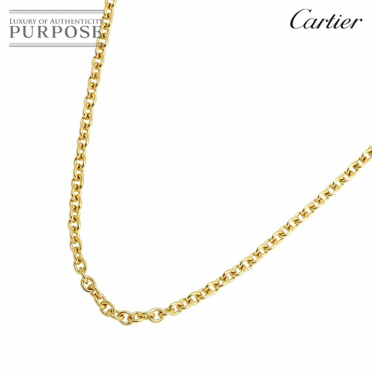 Cartier カルティエ ネックレス 750 k18 WG 42cm 18金 楽天市場】【中古】CARTIER カルティエ ネックレス 750 K18YG コンビ