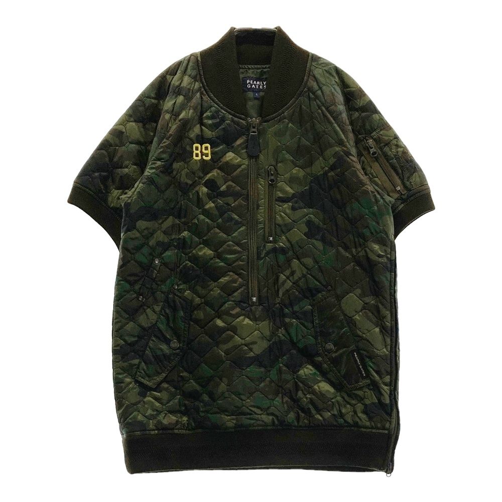 サイズ：1 PEARLY GATES パーリーゲイツ ハーフジップ 中綿ブルゾン