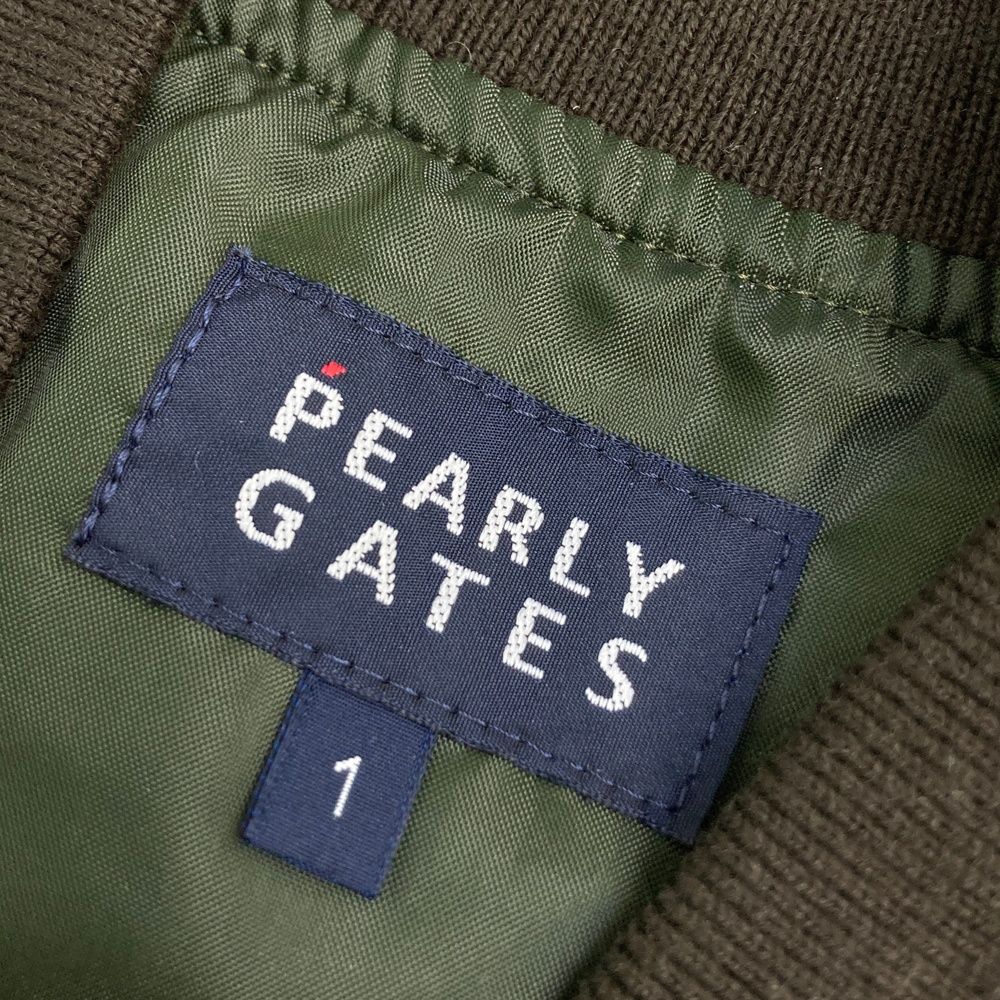サイズ：1 PEARLY GATES パーリーゲイツ ハーフジップ 中綿ブルゾン