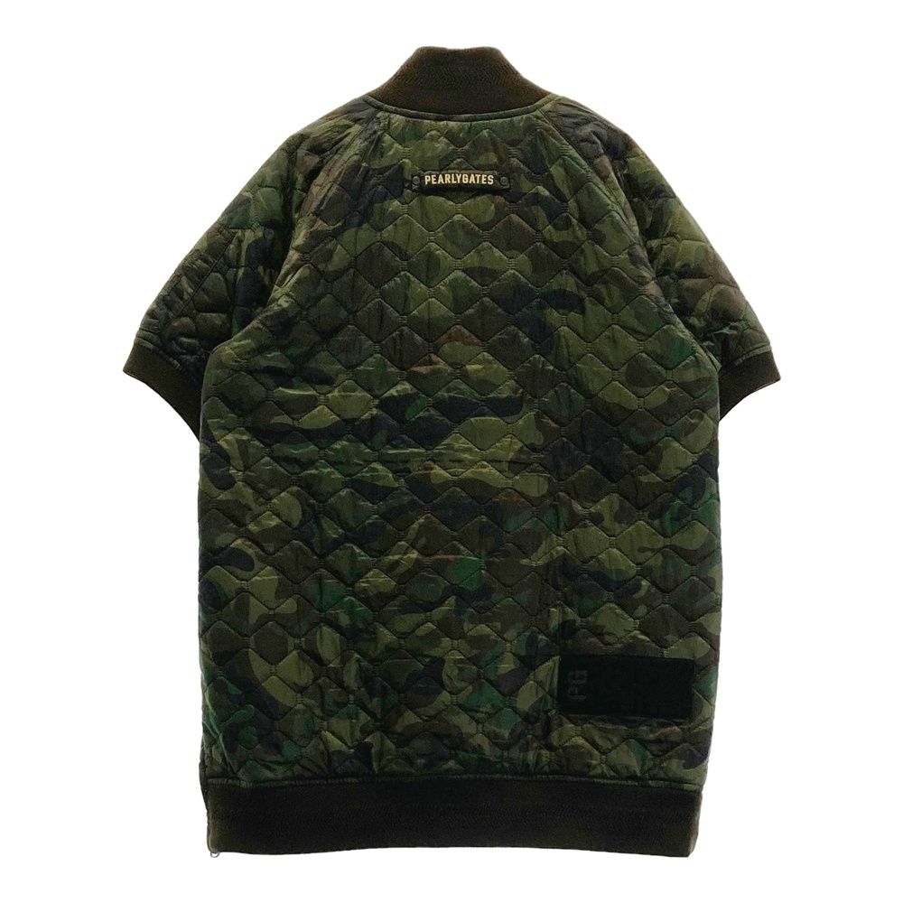 パーリーゲイツ・ゴルフウェア・フルジップジャケット・ロゴ刺繍・迷彩・カモフラ・4 パーリーゲイツ・ゴルフウェア・フルジップジャケット・ロゴ刺繍・迷彩