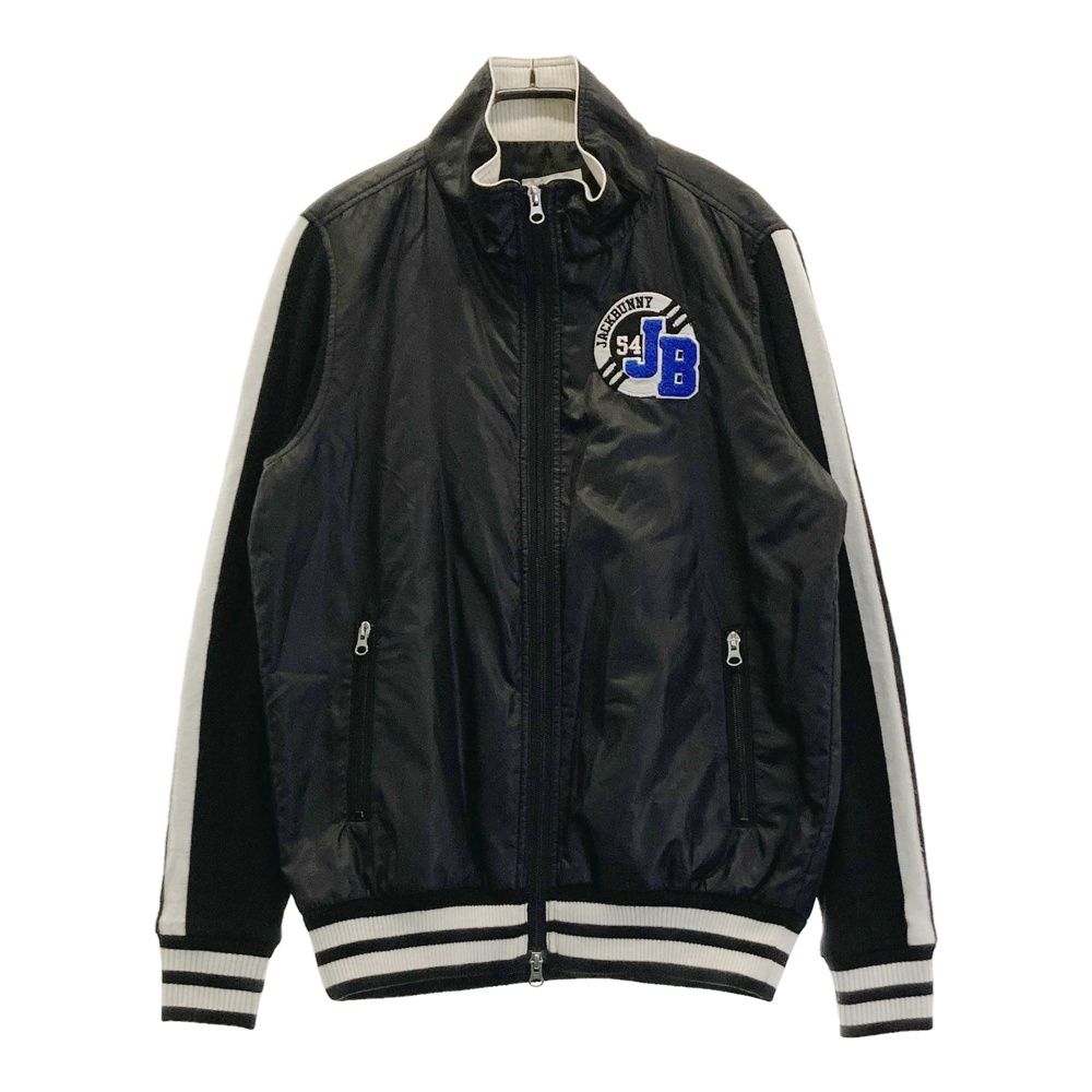 サイズ 4 JACK BUNNY ジャックバニー 中綿ジャケット ニット切替 ブラック系 ゴルフウェア メンズ ストスト