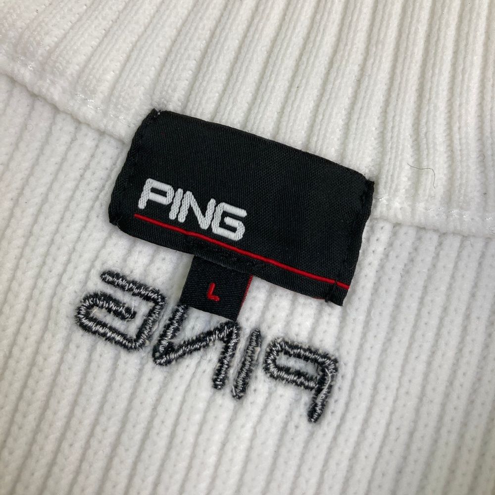 サイズ：L PING ピン 中綿ジャケット ホワイト系 [240101571625