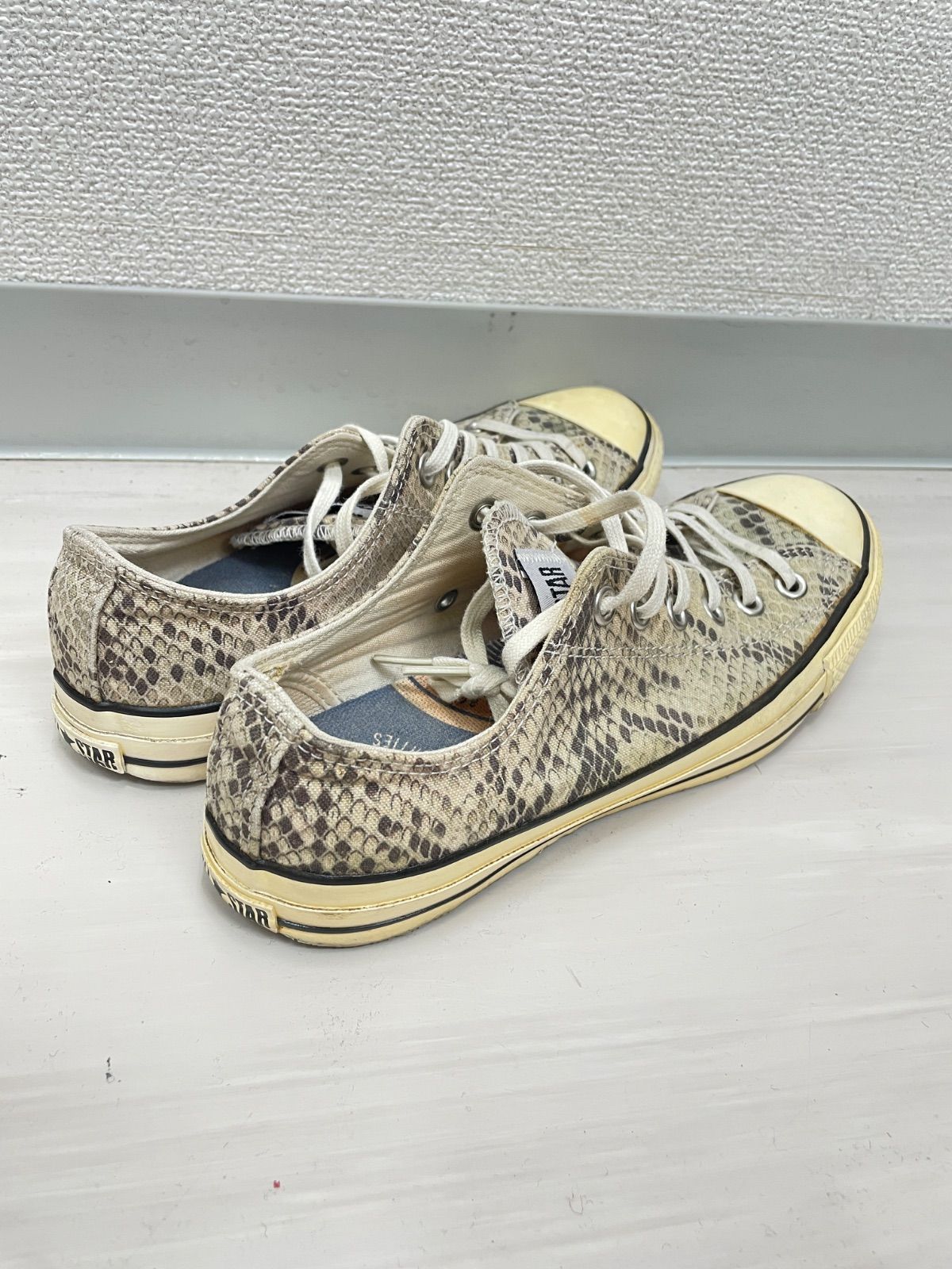 11 ワコマリア×コンバース パイソン柄 25 cm