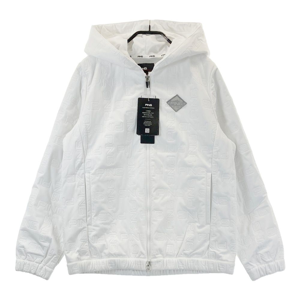 PING ホワイト ジャケット Mサイズ PING メンズジャケット M ホワイト - メルカリ