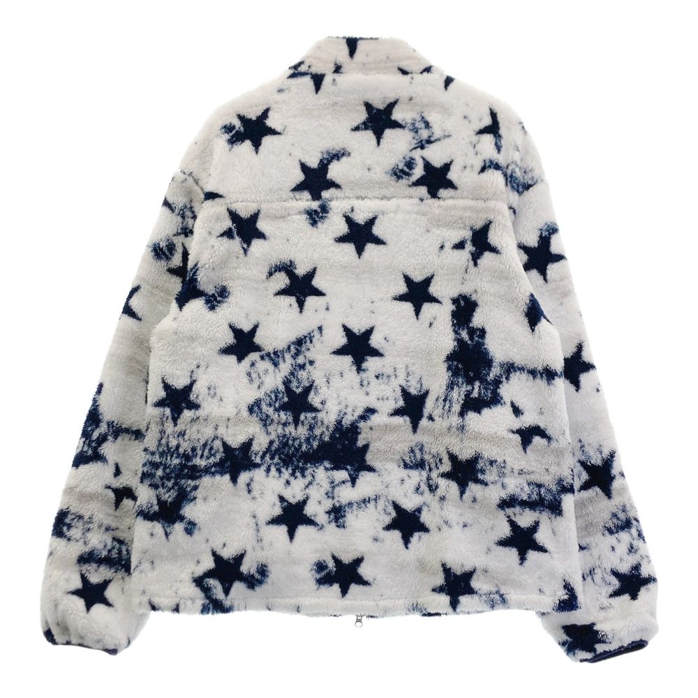 サイズ XXL LOUD MOUTH ラウドマウス ボア ジップジャケット プリマスロック 柄 ホワイト系 ゴルフウェア メンズ ストスト