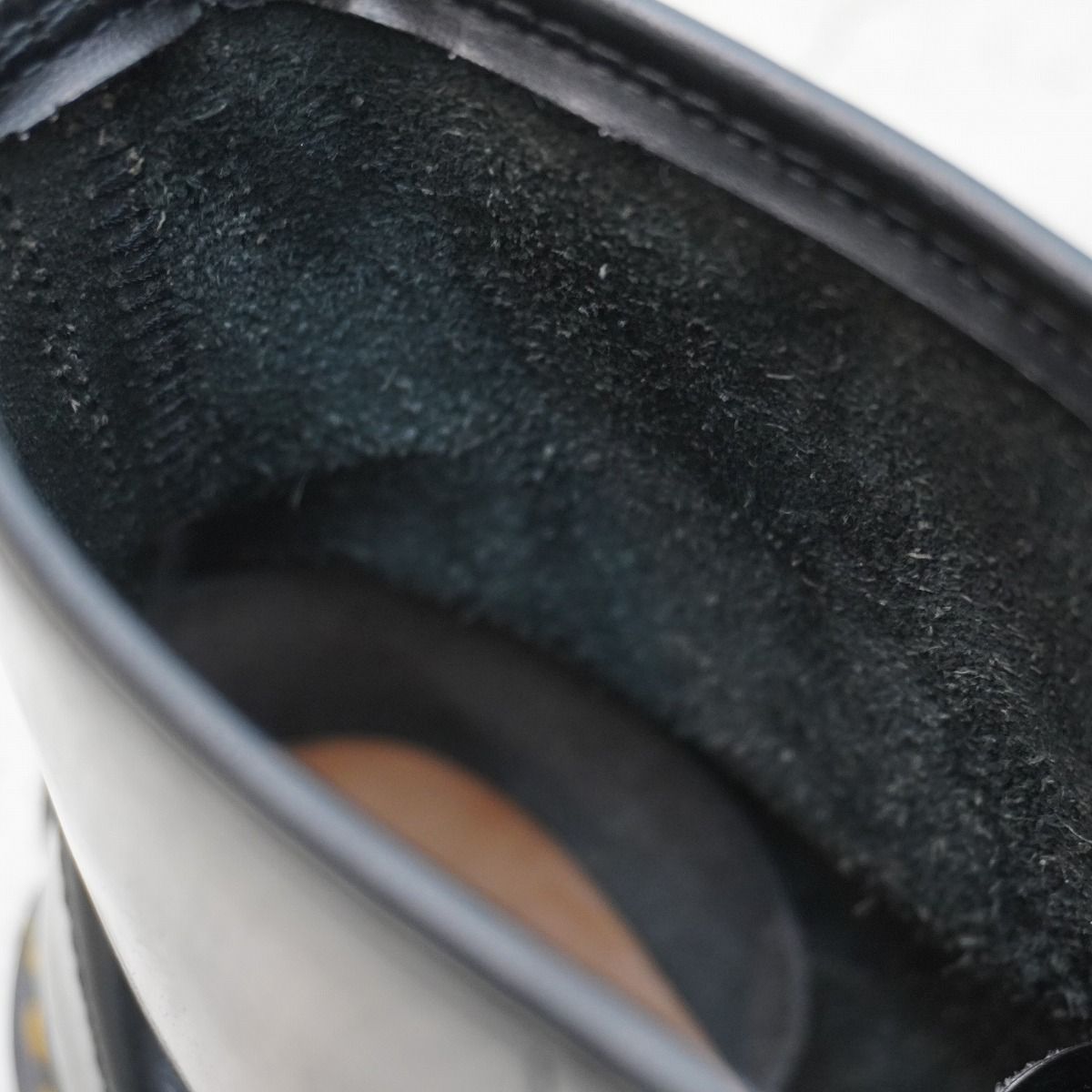  Dr.Martens ドクターマーチン 8ホール ブーツ ハイカット シューズ エナメル加工 ENGLAND製 黒 サイズ 9 1|2 1227 P 4 その他 ブーツ 革靴