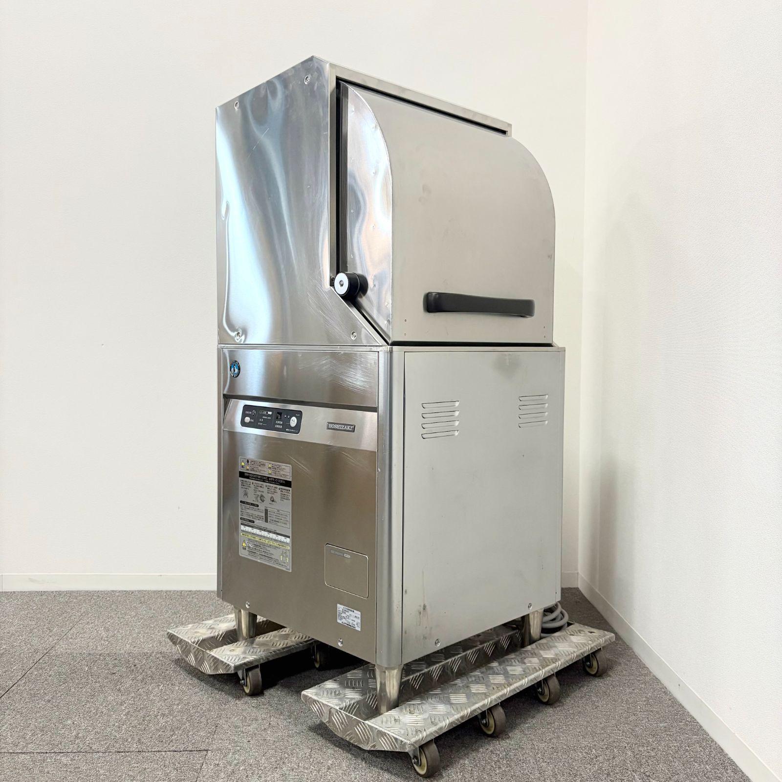 業務用食器洗浄機|ホシザキ|JWE-450 RUA 3-R|幅600 mm×奥行600 mm×高さ1380 mm|2012年製|三相200 V|業務用|食洗機|1626