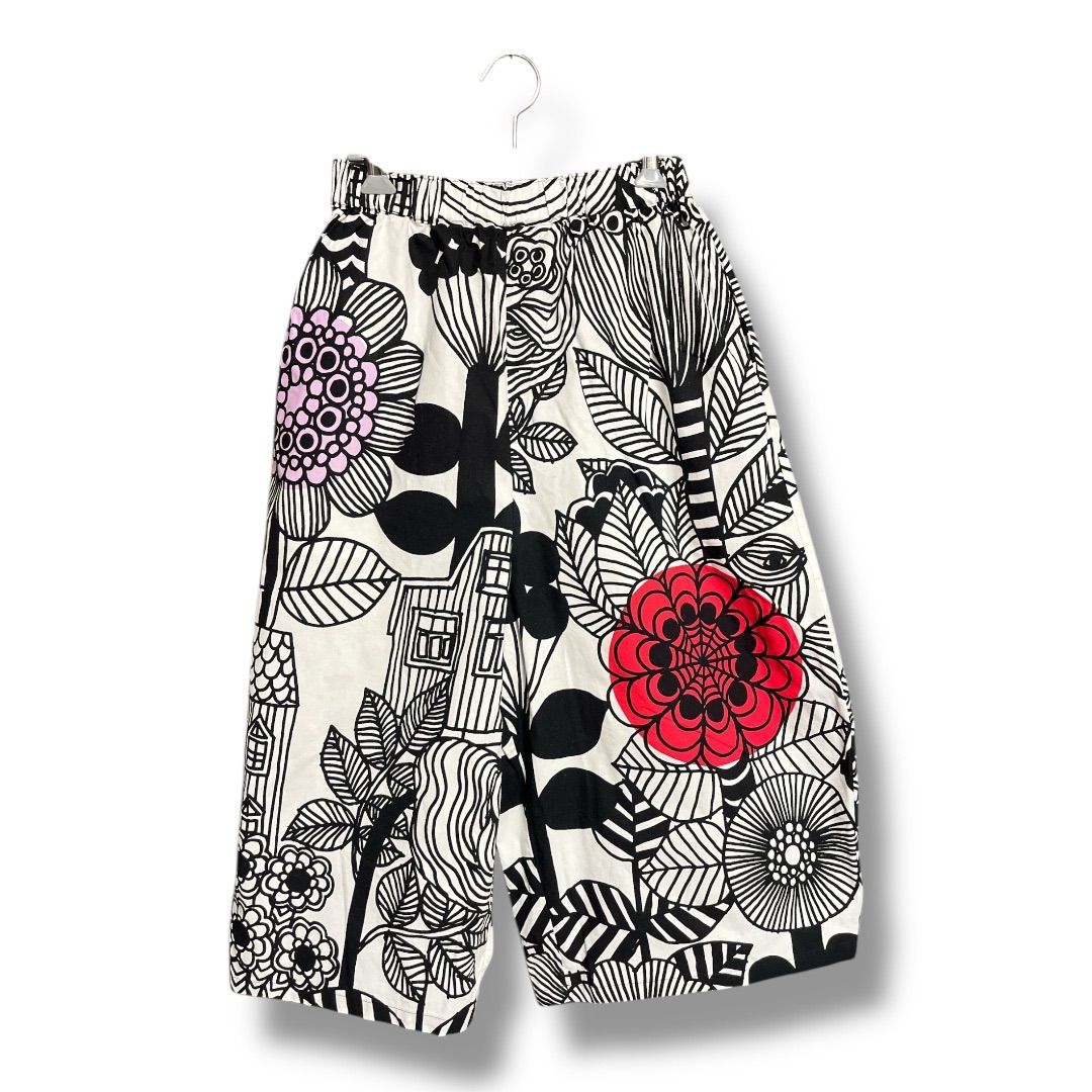 マリメッコ コムデギャルソン コラボ ティイリスキヴィ サルエルパンツ JUNYA WARANABE COMME des GARCONS maromekko ジュンヤワタナベ