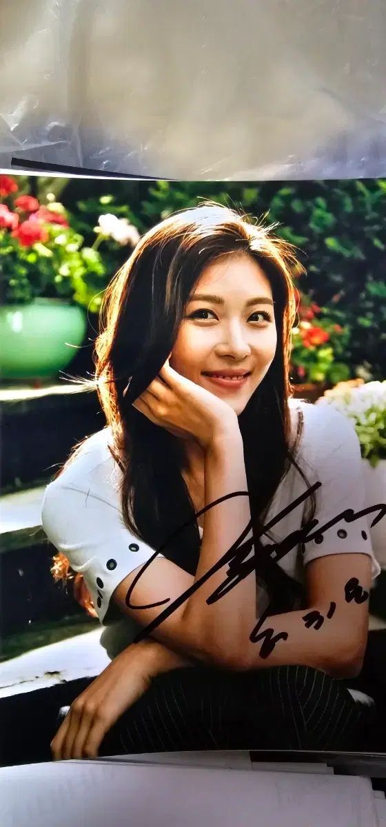 パク ジウォン PARK JIWON サイン入り写真