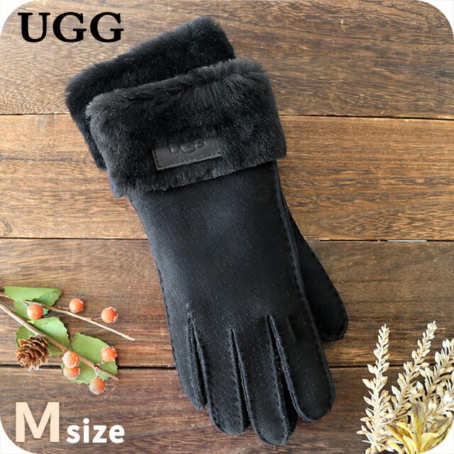 アグ UGG 小物 レディース 17369 TURN CUFF GLOVE Mサイズ