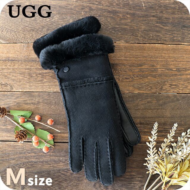 アグ UGG 小物 レディース 17371 SHEEPSKIN SEAMED GLOVE Mサイズ