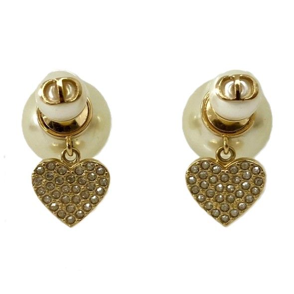 ♪Christian Dior クリスチャンディオール ピアスセット パール