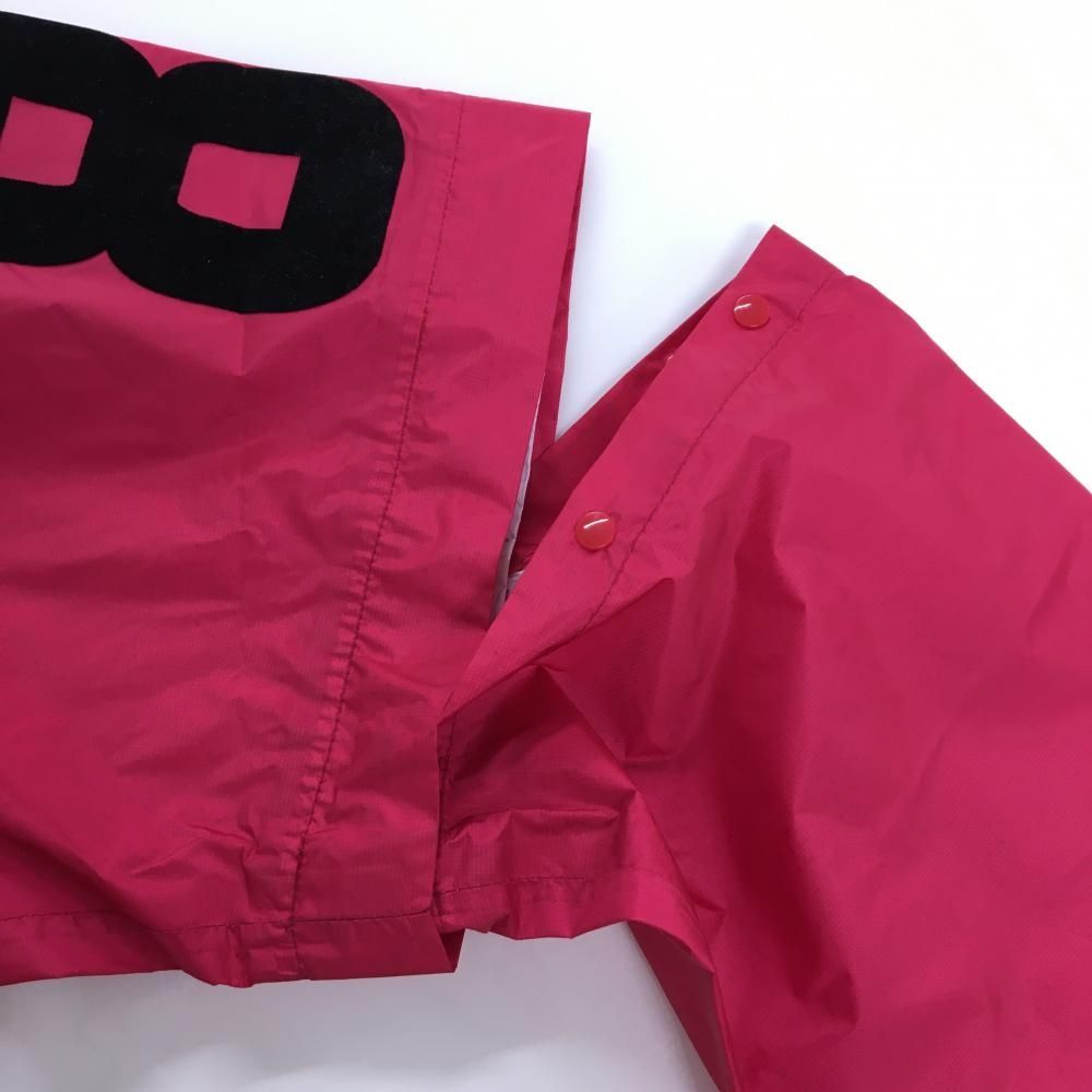 パーリーゲイツ 2WAYナイロンスニード レッドピンク フロッキーロゴ