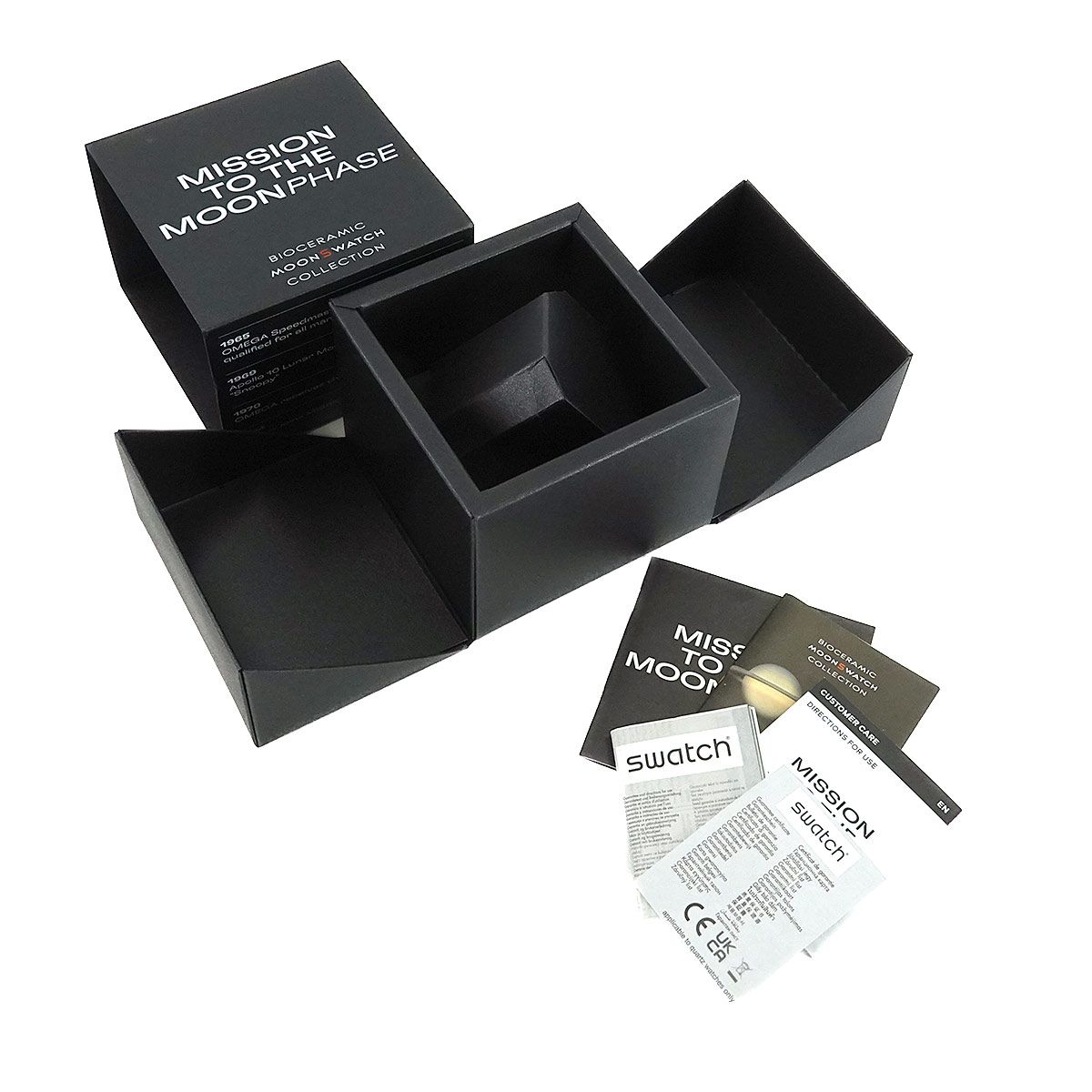 スウォッチ swatch OMEGA×swatch バイオセラミック ミッショントゥザムーンフェイズ ニュームーン Mission To The Moon