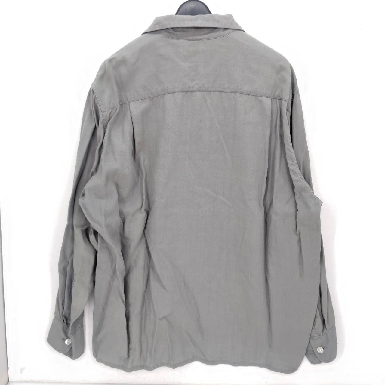 05w18195 ワコマリア WACKO MARIA 長袖シャツ 24SS 50S SHIRT グレー M