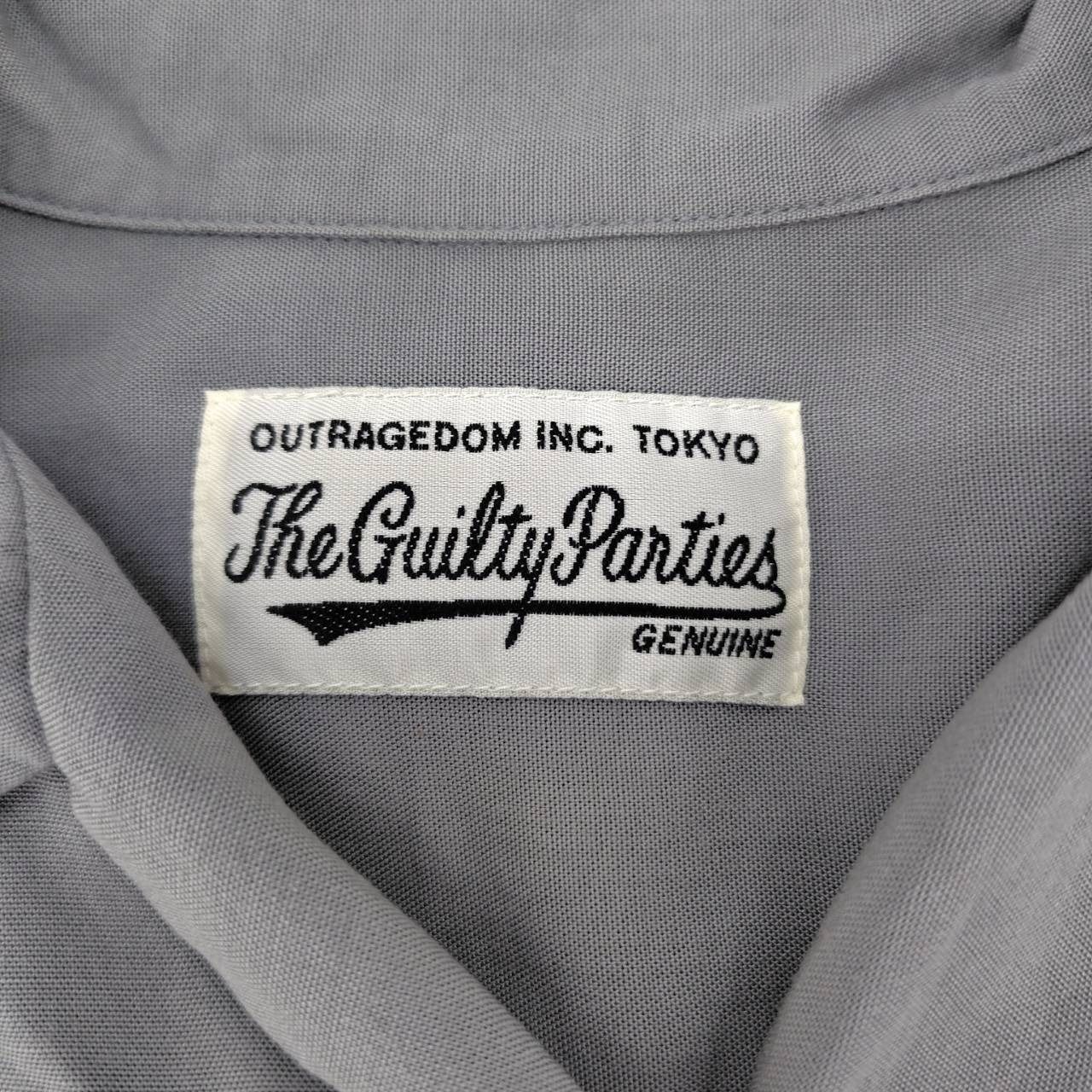 05w18195 ワコマリア WACKO MARIA 長袖シャツ 24SS 50S SHIRT グレー M