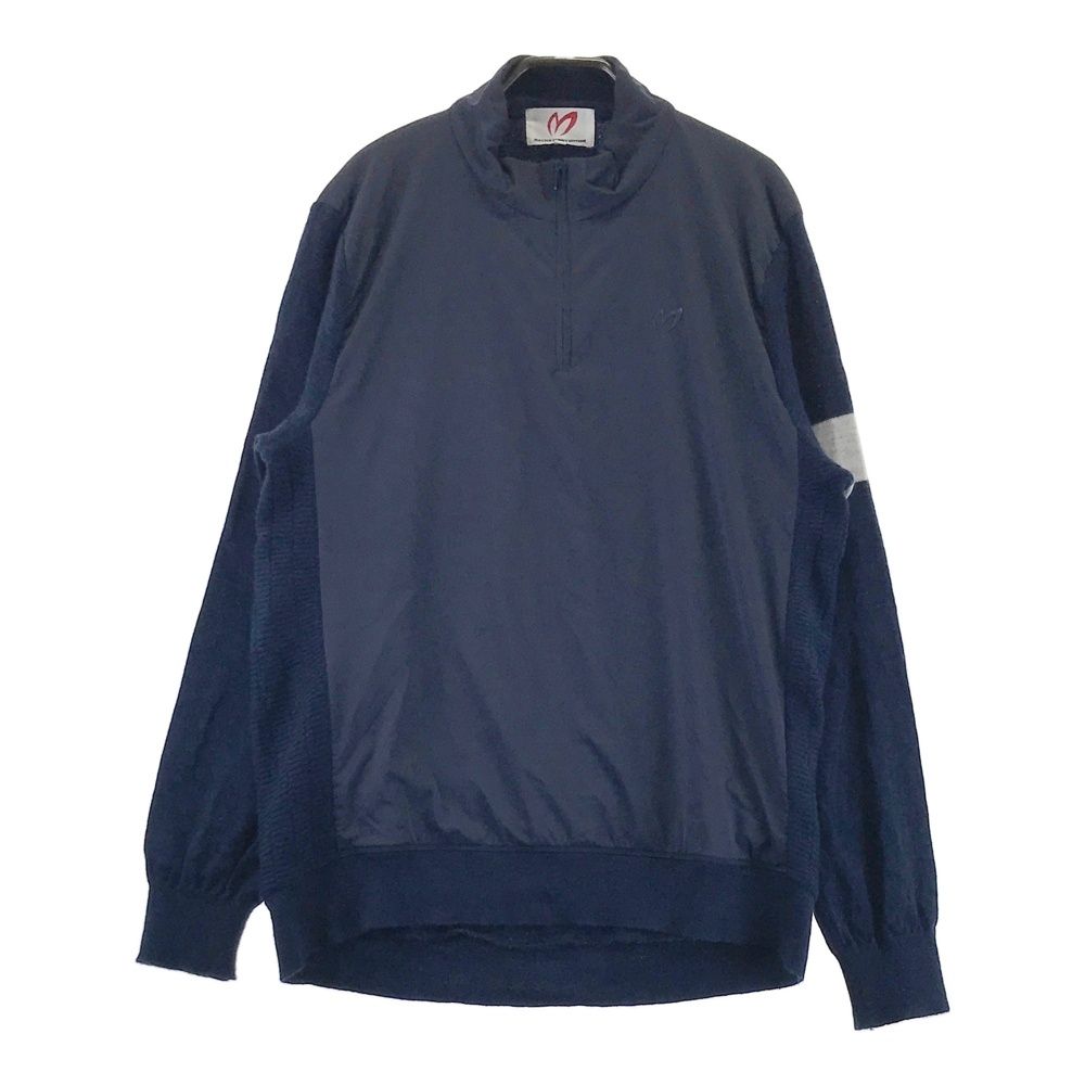 マスターバニーエディション ニット 中綿 切替 ジャケット ゴルフウェア 6 サイズ：6 MASTER BUNNY EDITION マスターバニーエディション ニット