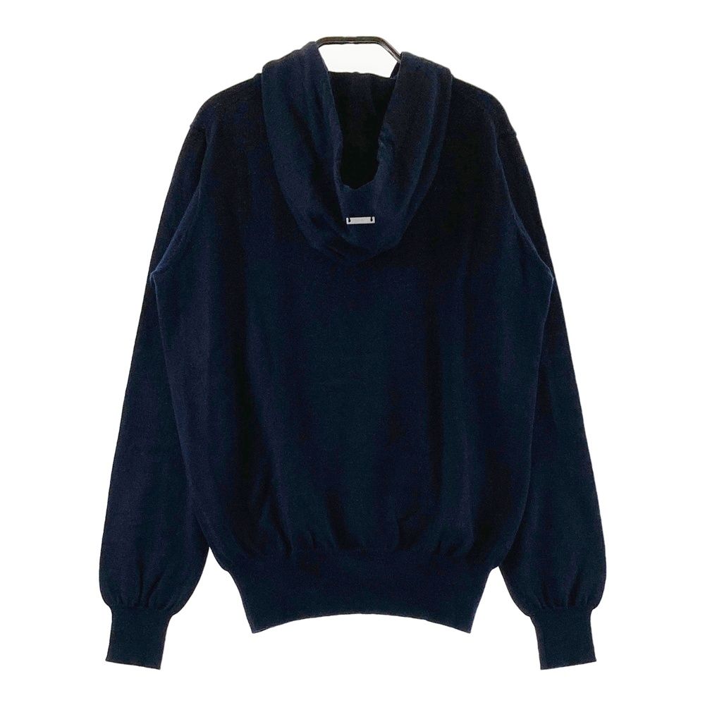 サイズ 1 MASTER BUNNY EDITION マスターバニーエディション フード付 ニットセーター パーカー ネイビー系 ゴルフウェア レディース ストスト