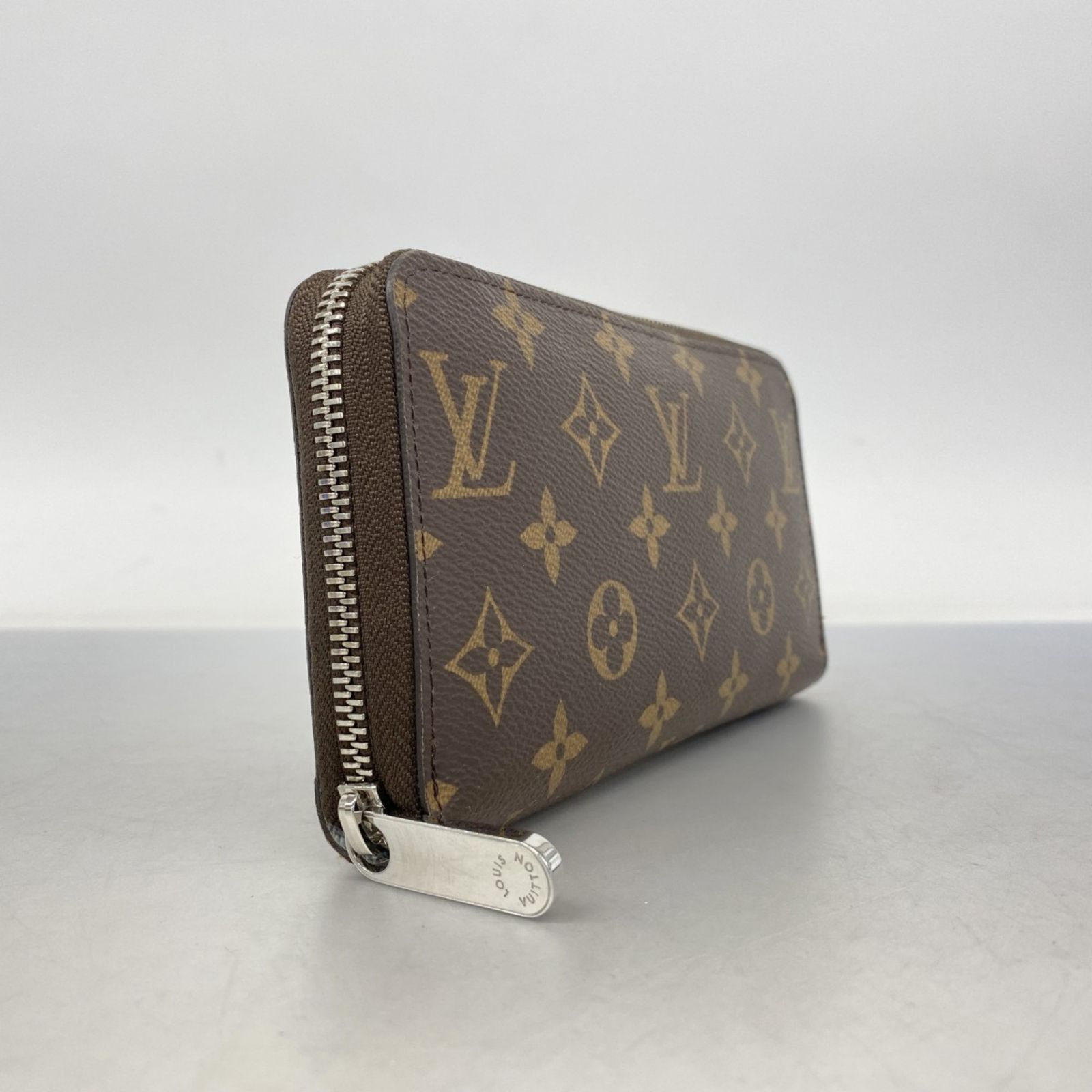 ルイ ヴィトン Louis Vuitton 長財布 モノグラム ジッピーウォレット M 11776 ブラウン ウォッシュドブルーメンズ レディース