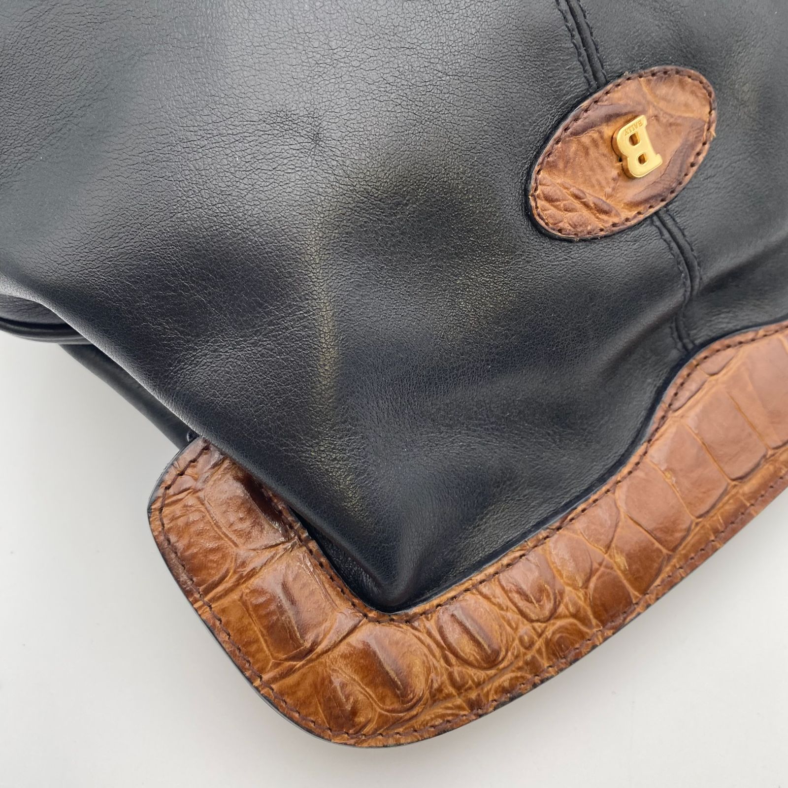 Bally バリー クラッチバッグ クロコ型押し 2867 - メルカリ