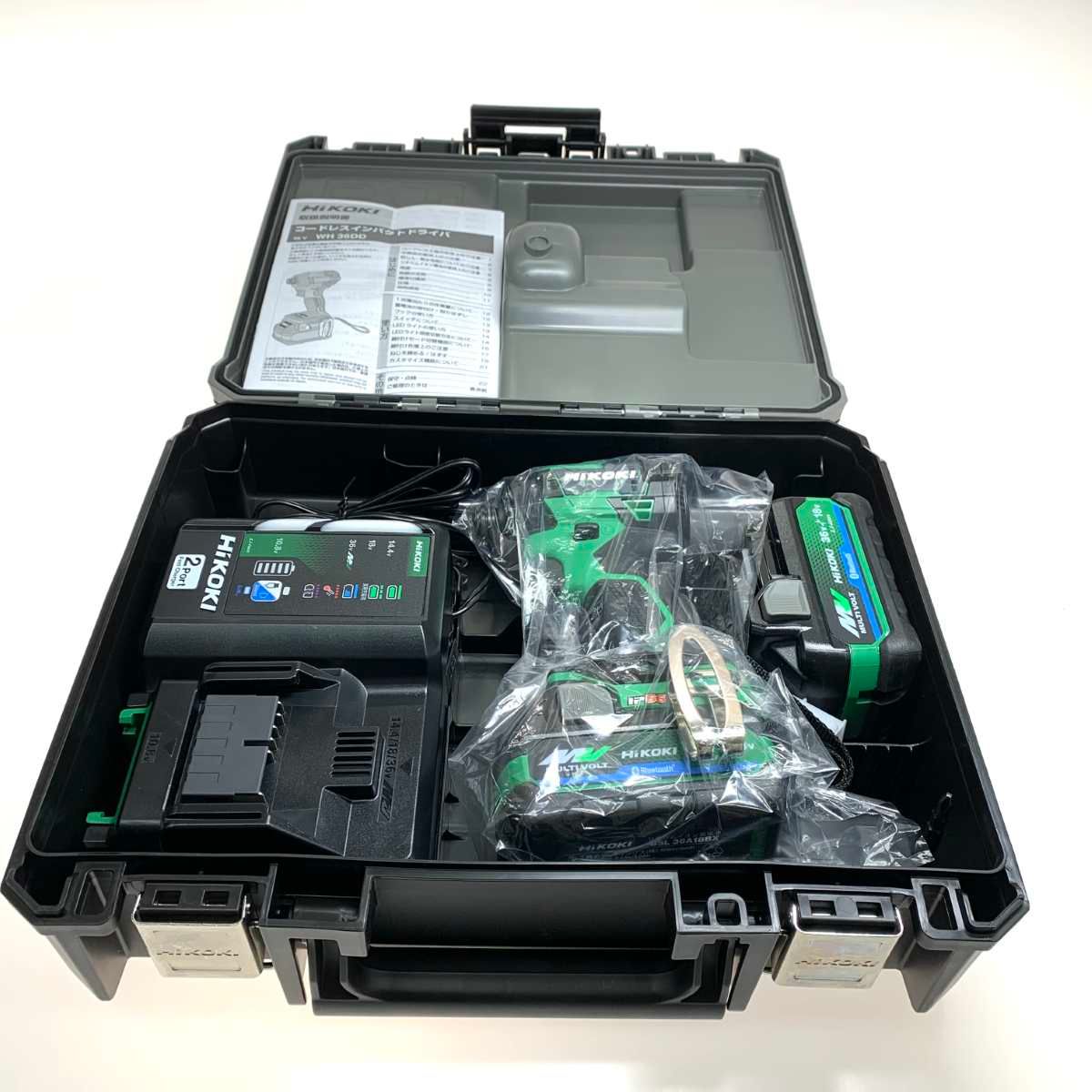 ●●HiKOKI ハイコーキ 工具 インパクトドライバ WH 36 DD グリーン