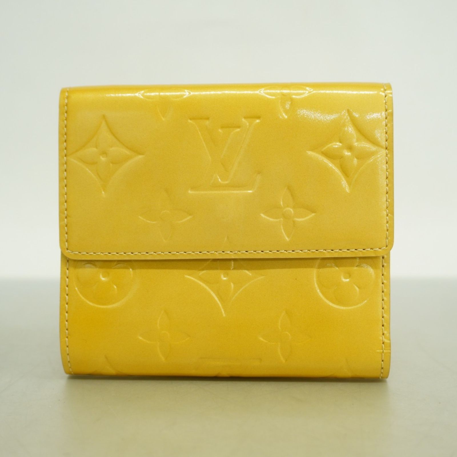  ルイ ヴィトン Louis Vuitton 三つ折り財布 ヴェルニ ポルトモネビエカルトクレディ M 91167 ベージュレディース 三つ折り財布 折り財布