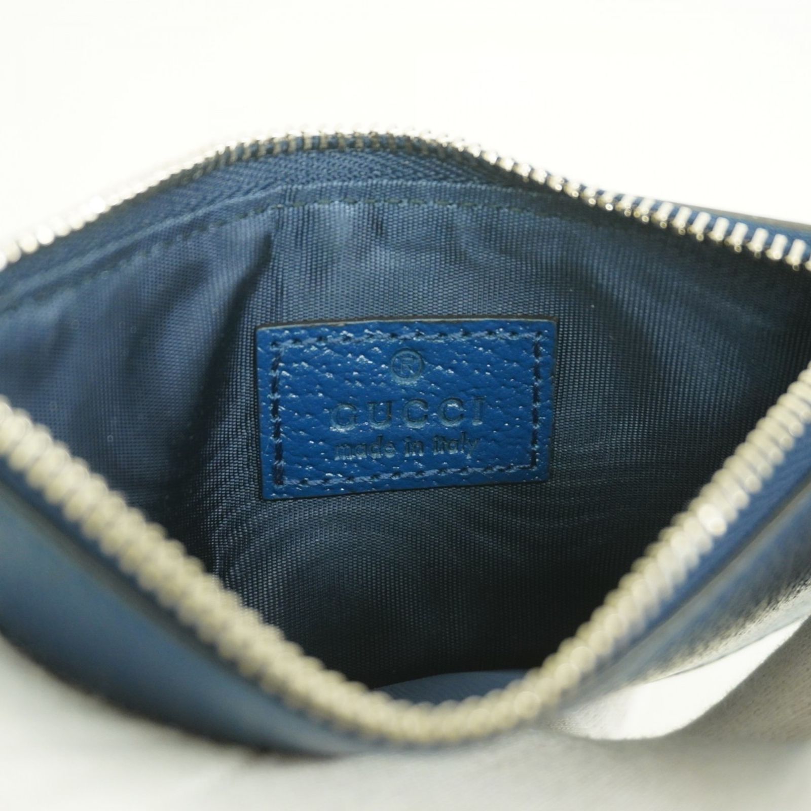 レザー ネイビー