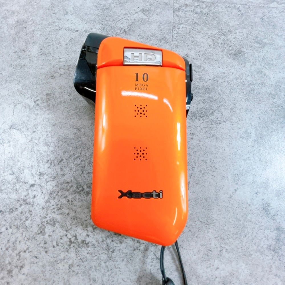 防水デザイン コンパクトビデオカメラ