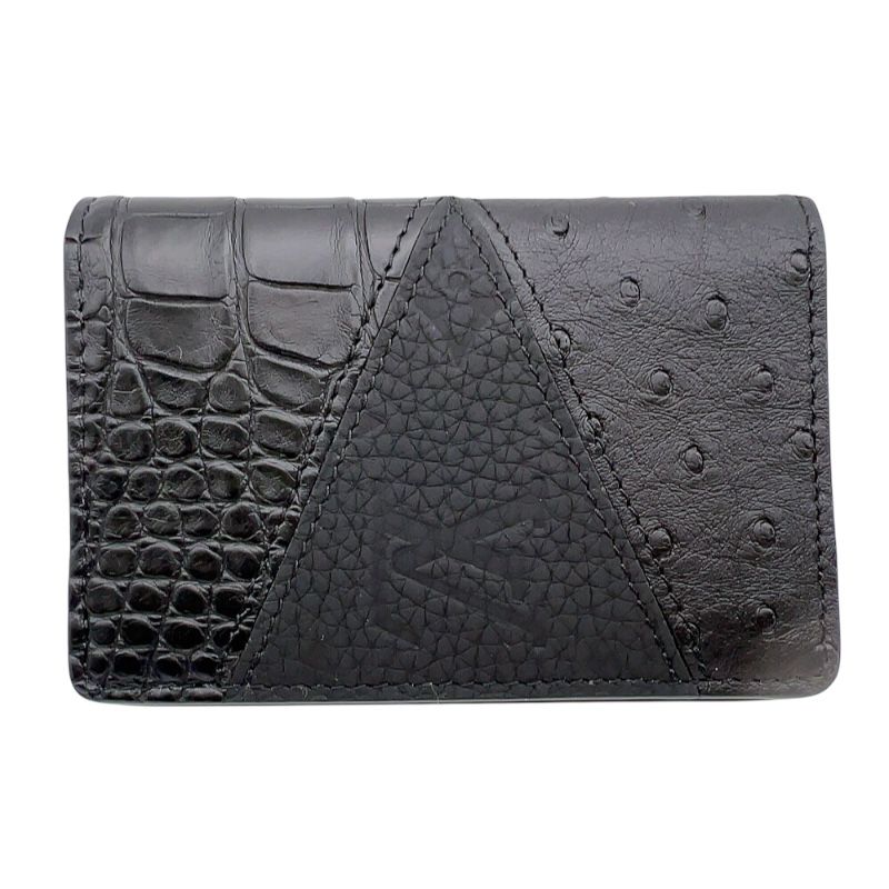 ルイ ヴィトン LOUIS VUITTON オーガナイザー ドゥ ポッシュ N 81914 ブラック エキゾチックレザー メンズ カードケース