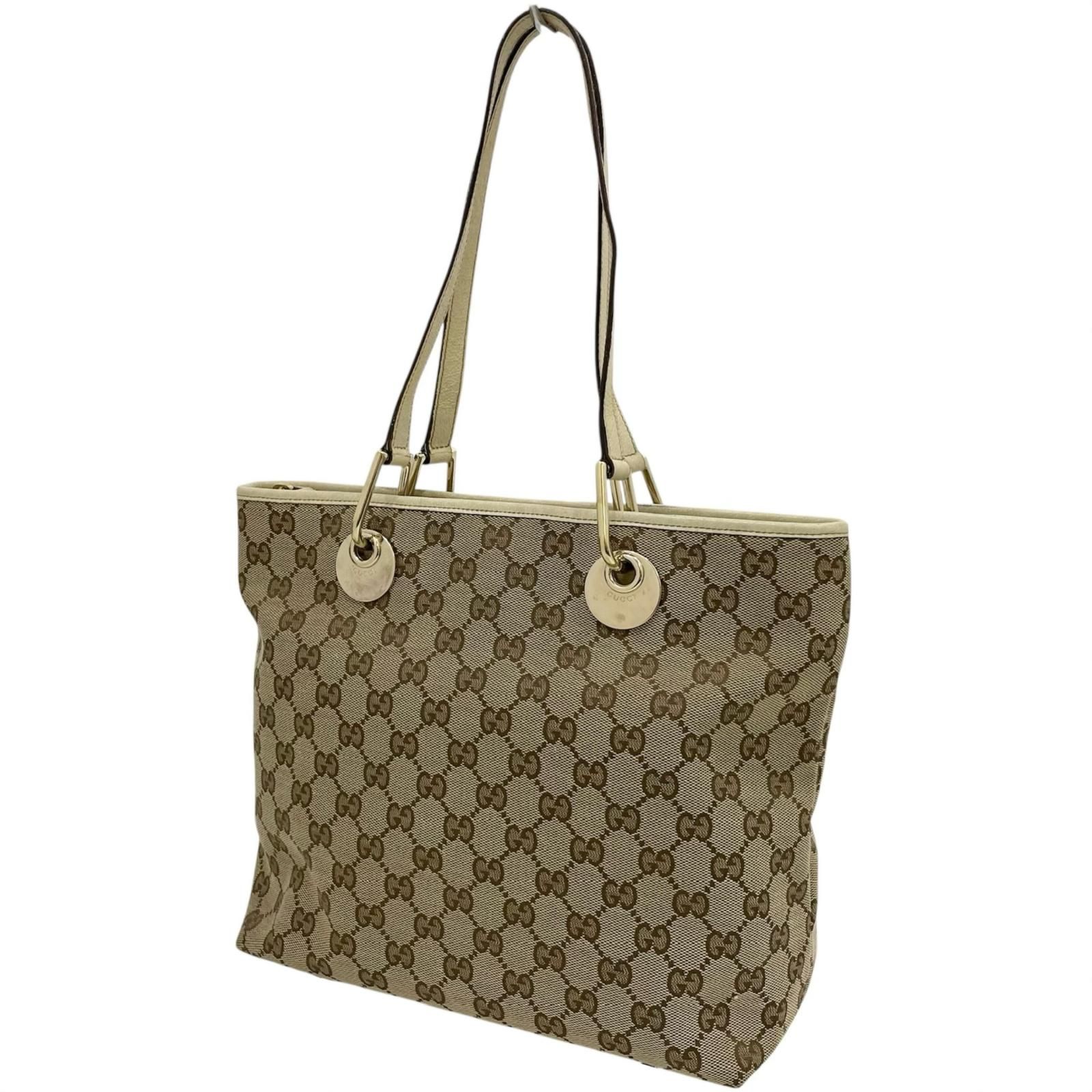 中古】GUCCI | グッチ GGキャンバス ハンドバッグ ショルダーバッグ