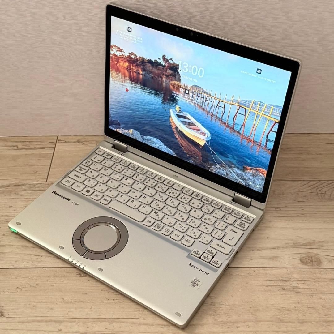 薄型軽量 Let's Note CF-QV9 2in1 12型タッチ Win11 Office付き 即納