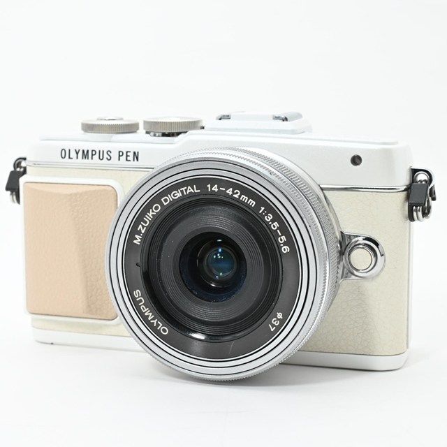OLYMPUS PEN Lite E-PL 7 14-42 mm EZ レンズキット シルバー｜チルト液晶×Wi-Fi搭載｜軽量ミラーレス一眼｜自撮り 日常撮影に最適