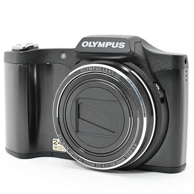 OLYMPUS デジタルカメラ SZ-14 ブラック 1400万画素 光学24倍ズーム搭載 3 Dフォト対応 小スレや塗装剥がれはあるものの全体的に で安心して使える一台