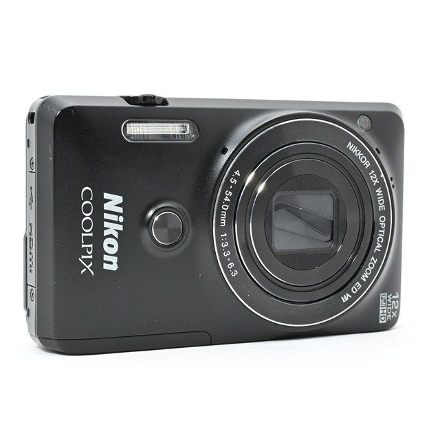 並品＞ Nikon デジタルカメラ COOLPIX S6900 リッチブラック｜液晶右端
