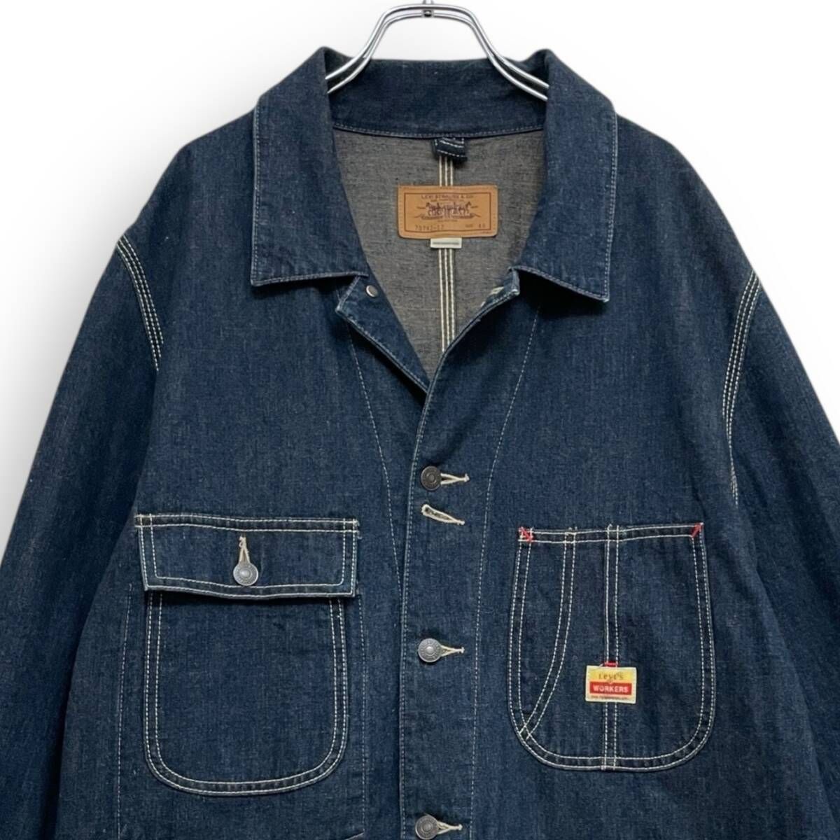 リーバイス　デニム カバーオール R2601/ 90s Levi's WORKERS リーバイス ワーカーズ 香港製 デニム