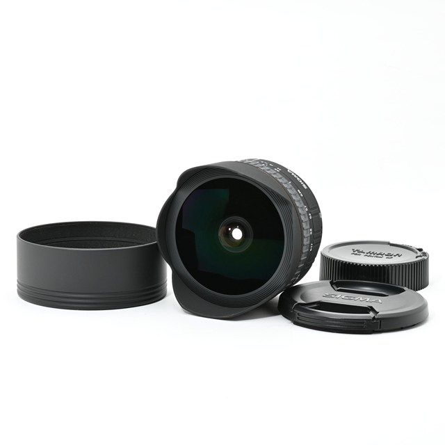 SIGMA 15 mm F 2.8 EX DG DIAGONAL FISHEYE ペンタックス用｜対角線魚眼 フルサイズ対応の高い描写力｜ 小チリのみで外観 光学ともに に近い コンディション