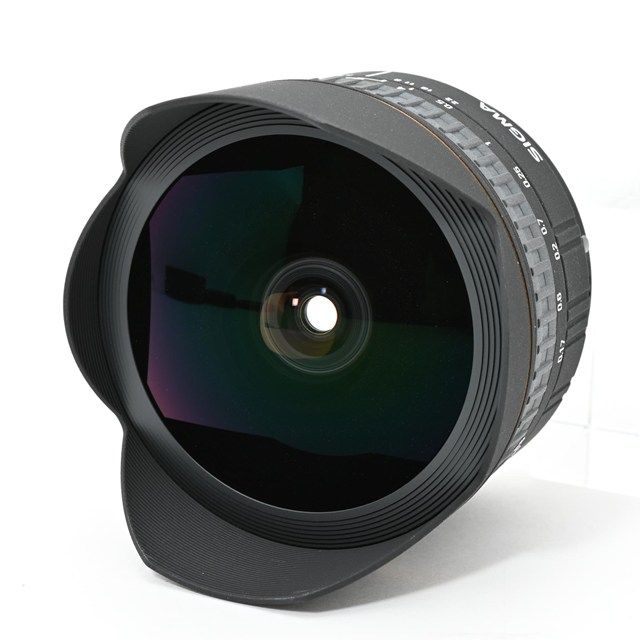 SIGMA 15 mm F 2.8 EX DG DIAGONAL FISHEYE ペンタックス用｜対角線魚眼 フルサイズ対応の高い描写力｜ 小チリのみで外観 光学ともに に近い コンディション