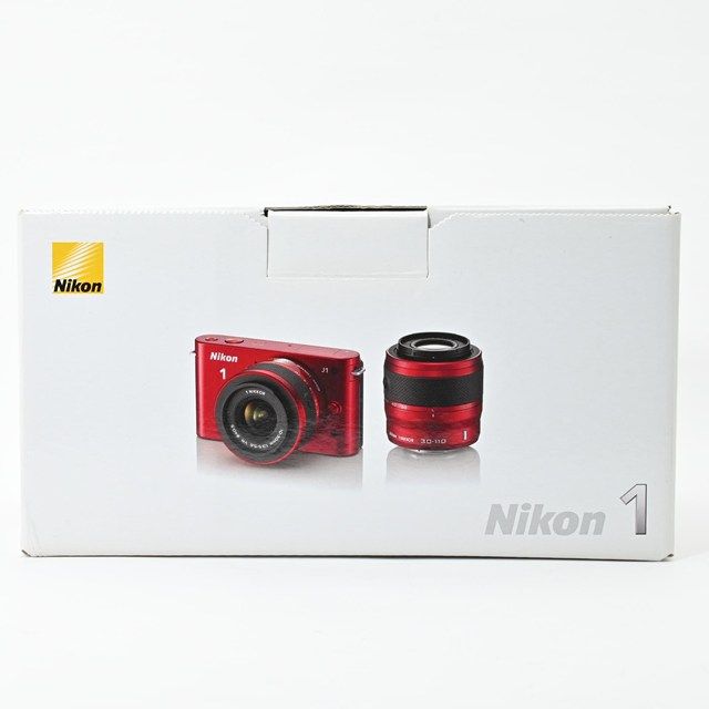 未使用品＞ Nikon ミラーレス一眼 Nikon 1 J1 ダブルズームキット
