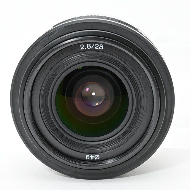 美品＞ SONY α用レンズ 28mm F2.8 SAL28F28｜軽量コンパクトな広角単