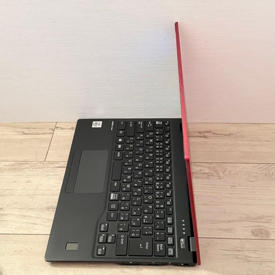 ガーネットレッド 第10世代i5 LIFEBOOK U9310/D 13.3型 Office付き