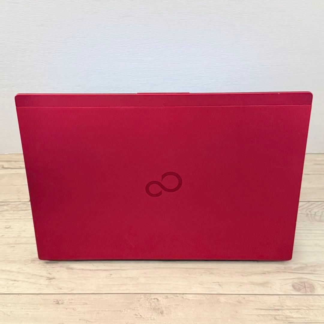 ガーネットレッド 第10世代i5 LIFEBOOK U9310/D 13.3型 Office付き