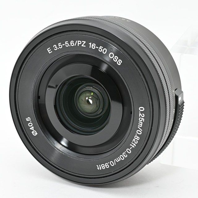 SONY ズームレンズ　SELP1650 ソニー製レンズフィルター付属 美品＞ SONY E PZ 16-50mm F3.5-5.6 OSS SELP1650 ブラック｜電動