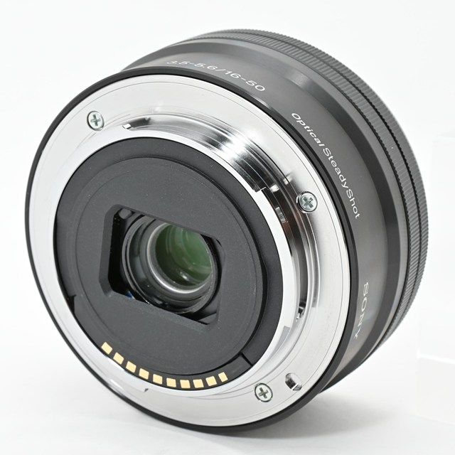 美品＞ SONY E PZ 16-50mm F3.5-5.6 OSS SELP1650 ブラック｜電動