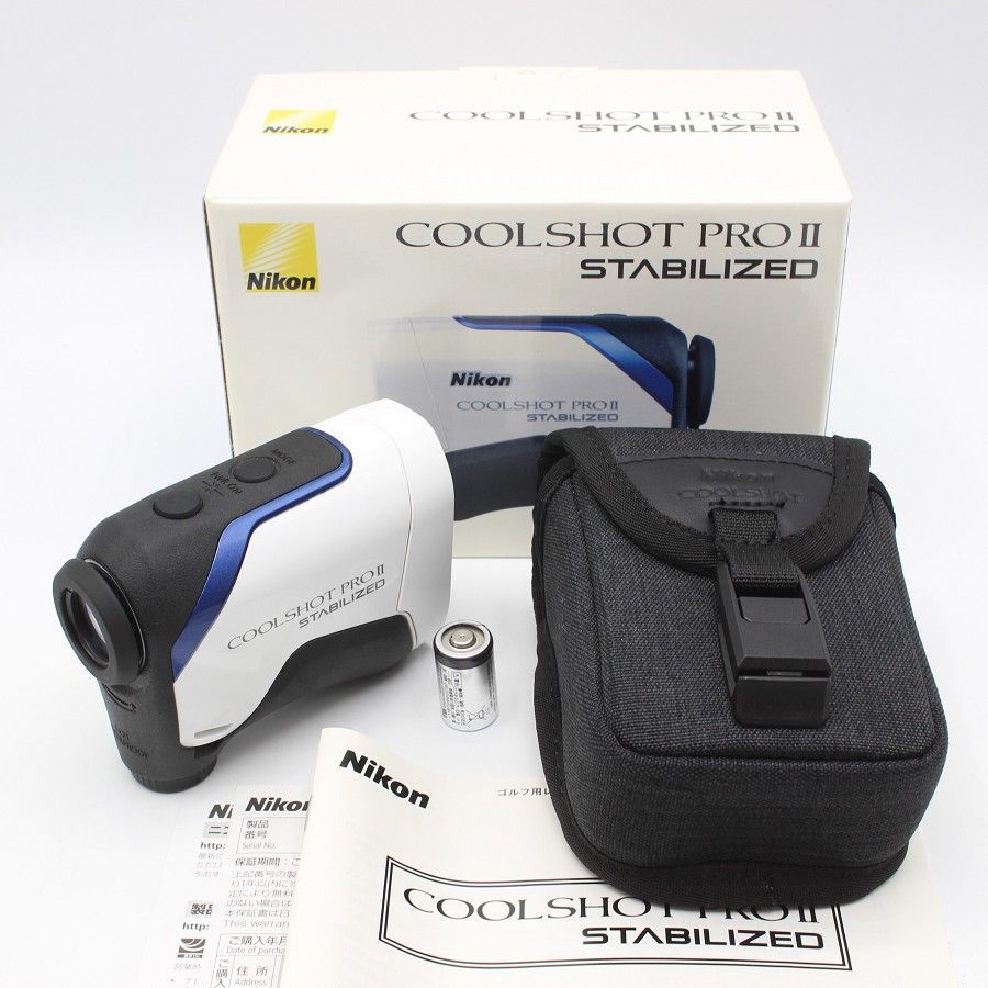 NIKON COOLSHOT PRO II STABILIZED ゴルフ用レーザー距離計 ニコン クールショット 本体