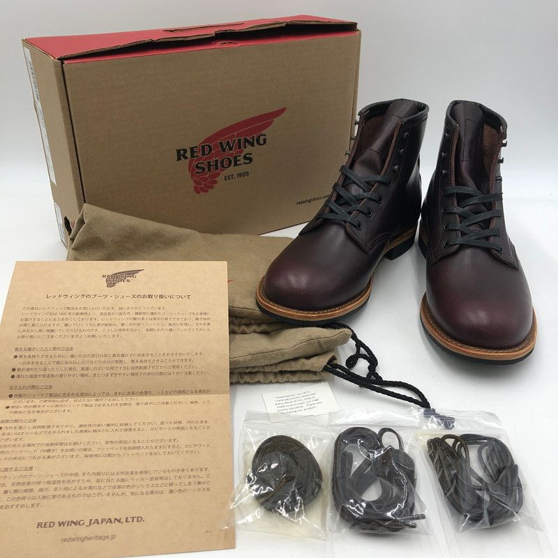 品 RED WING レッドウィング BECMAN BOOT MADE IN USA 9419 ベックマンブーツ 靴 ワークブーツ レースアップブーツ アメリカ製 164-260107-ko-06-tei